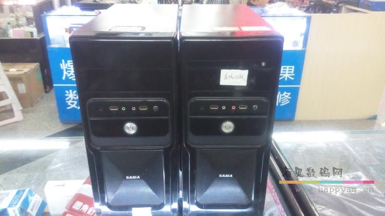 娱乐电脑主机 G620 4G 技嘉H61 500G 先马套装