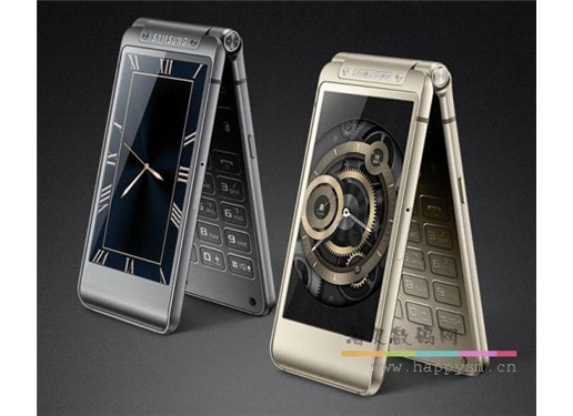 三星 W2016 尊贵金 翻盖 电信