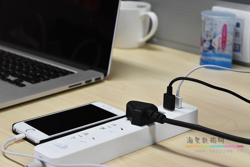 小米 插排 3+3USB 口 2A快充