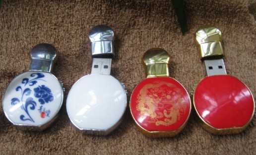 海贝 精美青花瓷U盘 8G