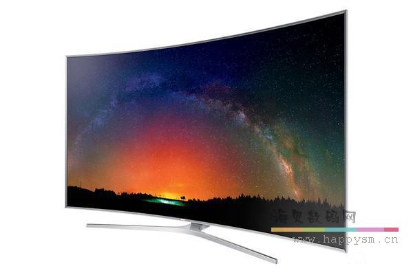 三星 UA65JS9900J 65英寸曲面 4K高清3D智能电视机