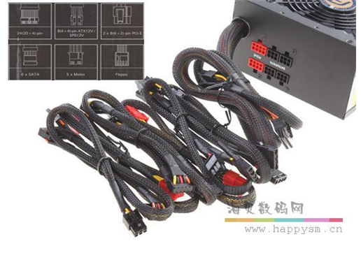 安钛克  新模尊 Neo Eco 550M/650M 铜牌 半模组 额定550W 650W  80PLUS 半模组