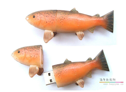 三文鱼 卡通U盘