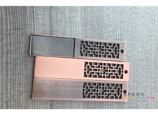 古代红古铜  门窗U盘 锌合金