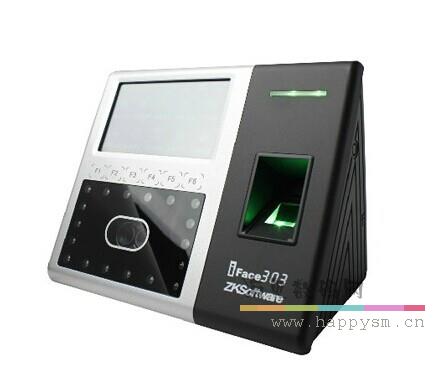 中控 iFace303面部指纹混合验证考勤终端