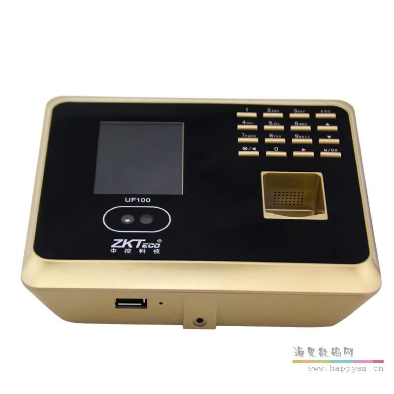 中控 UF100面部指纹考勤机