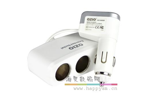 奥舒尔 R15 点烟器一分三