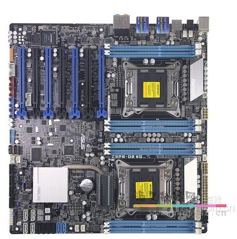 华硕 Z9PA-D8 2011针 双cpu 服务器主板 C602芯片