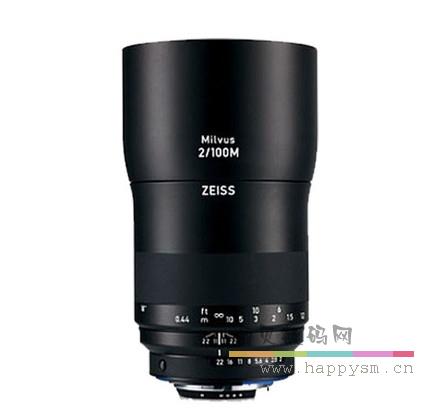 蔡司 Milvus 100mm f/2 ZE ZF.2 镜头 100 F2 100/2 定焦 单反