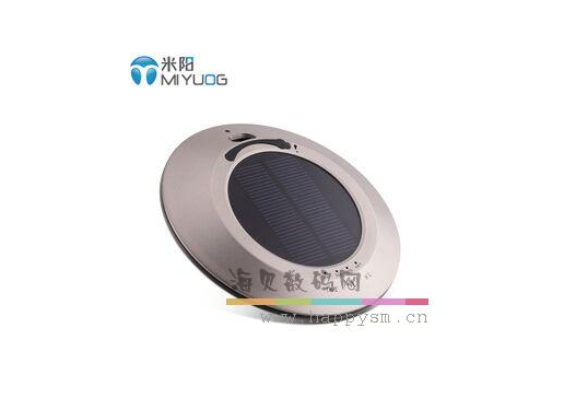 米阳 车载空气净化器汽车加湿器除甲醛太阳能异味净化器负离子