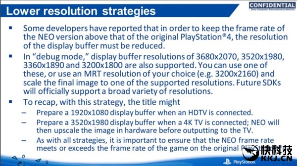 索尼PS4 Neo完整曝光：机能翻番、4K体验空前