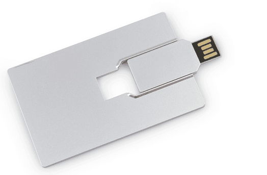 金属 卡片 U盘 圆边