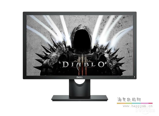 戴尔 E2216HV （21.5英寸）黑色宽屏 16:9 1000:1  250CD/M2 5毫秒 160度/170度 VGA/DVI 3年 1920 x 1080） VGA显示器
