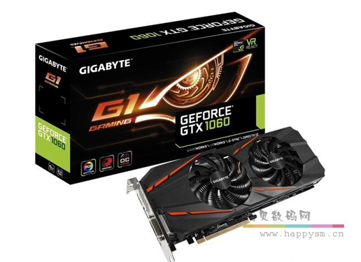 技嘉 GV-G1 1060 6G G1 GAMING 高频版 显卡