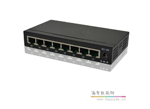 艾森博格 EB-G1008 监控专用 8口千M交换机