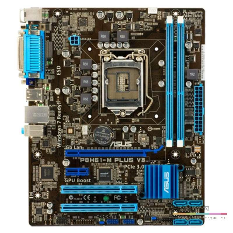 intel G530/华硕H61/500G/单条4G/先马机箱/电源