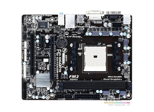 技嘉 F2A55M-DS2 主板FM2 接口