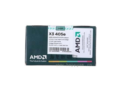 AMD X3 405e 三核 CPU
