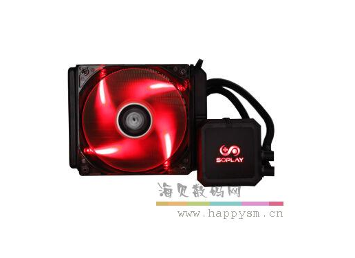 赛普雷 SOPLAY 幻灵SP-C1207B CPU水冷散热器 （黑）