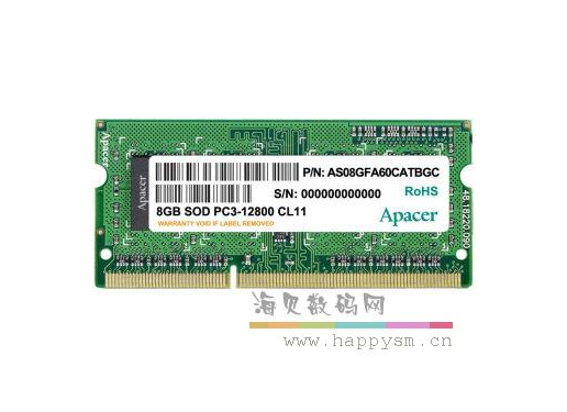 宇瞻 8G 1600  笔记本内存