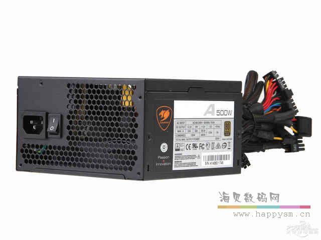 骨伽 额定500W电源