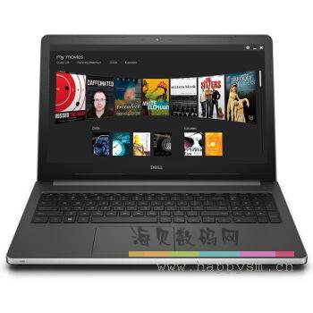 戴尔 15U-3748 I7-6500/8G/1T/RW/4G/W10/银色/