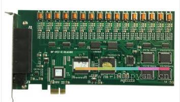 先锋音讯 XF-PCI/E16  16路PCI-E电话录音卡