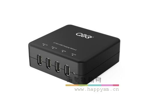 QIC 30W 4口USB桌面版充电器*3件