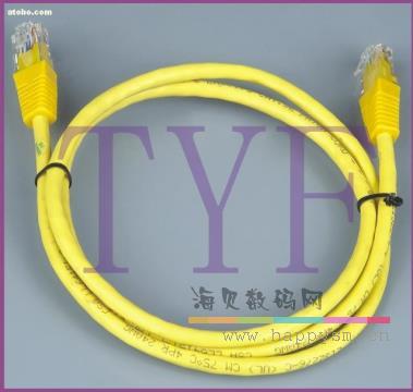 蓝贝 六类非屏蔽跳线纯铜2米