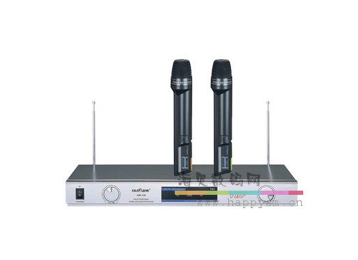 金百灵 CLORlK GM-336一拖二无线话筒无线麦克