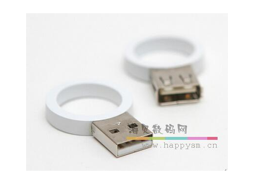 轻薄 圆环 U盘