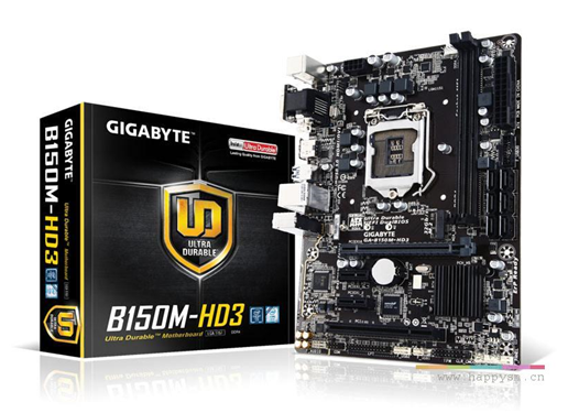 技嘉 B150M-HD3 DDR4 主板