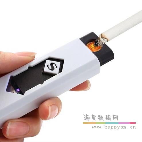 新款 点烟器 U盘 白色