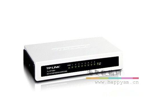 TP-LINK TL-SF1008+ 8口百兆 交换机