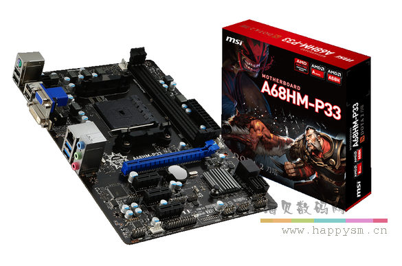 微星 A68HM-P33