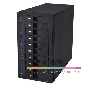 世特力 CRST1035U3IS6G 10盘位硬盘盒 支持80T