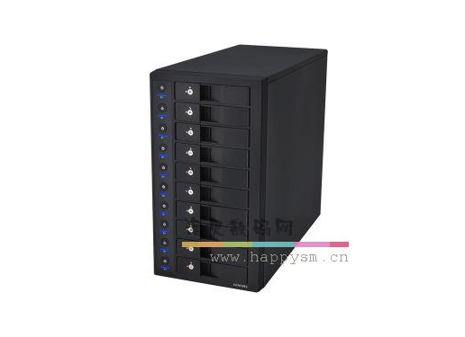 世特力 CRST1035U3IS6G 10盘位硬盘盒 支持80T