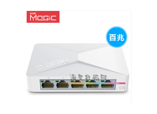 H3C 魔术家 Magic S1E 5口百兆全八针交换机