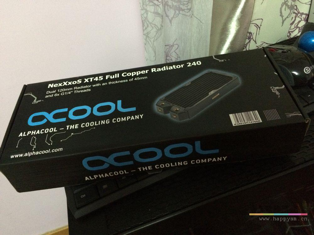 Alphacool CZ-HORDE 紫铜铝装甲 24MM 冷排 水冷排