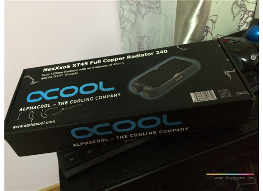 Alphacool CZ-HORDE 紫铜铝装甲 24MM 冷排 水冷排