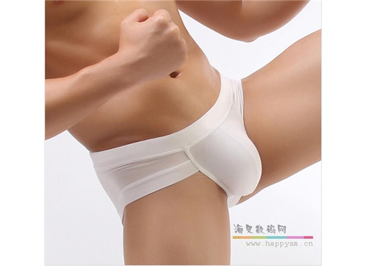 莫代尔 男士内裤大码U凸囊袋激凸低腰三角裤衩纯色棉性感潮男内裤