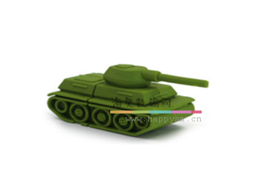绿色  坦克 U盘