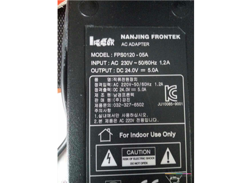 24V 5A 适配器 4孔柱