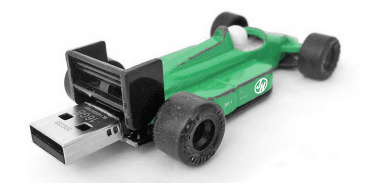 红色 拉风 经典 赛车 U盘