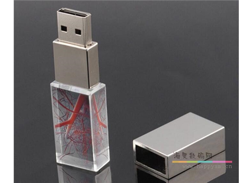水晶 U盘 内嵌 固态