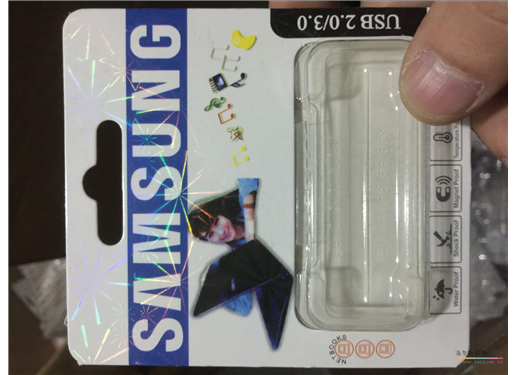 三星 U盘 吸塑 包装