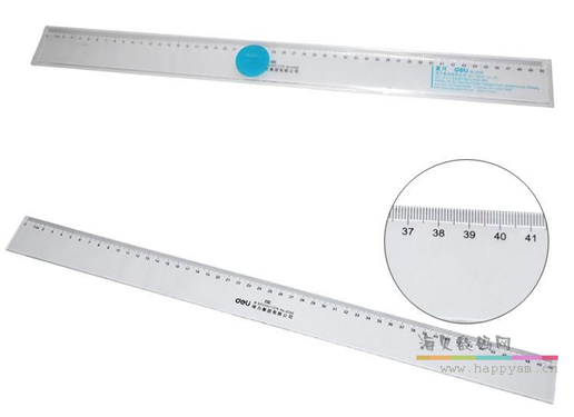 得力 50cm 直尺 No.6250