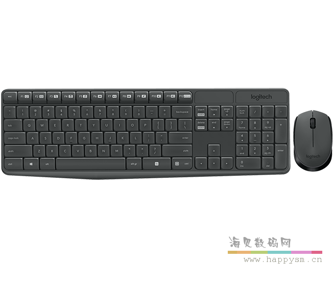 罗技 MK235  无线黑色