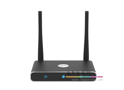 极路由 黑色极1S经典铝合金外壳