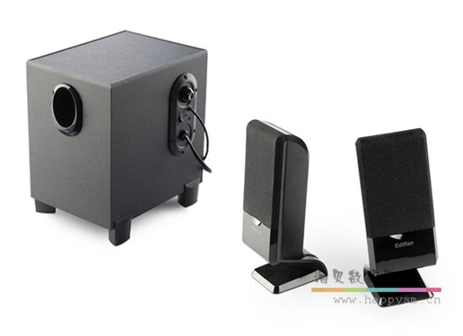 漫步者 R101V 音箱音响笔记本电脑线控家用台式重低音炮（荐）
